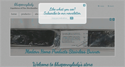 Desktop Screenshot of bluepennylady.com